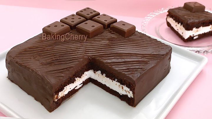 Συνταγή για τούρτα Marshmallow με σοκολάτα